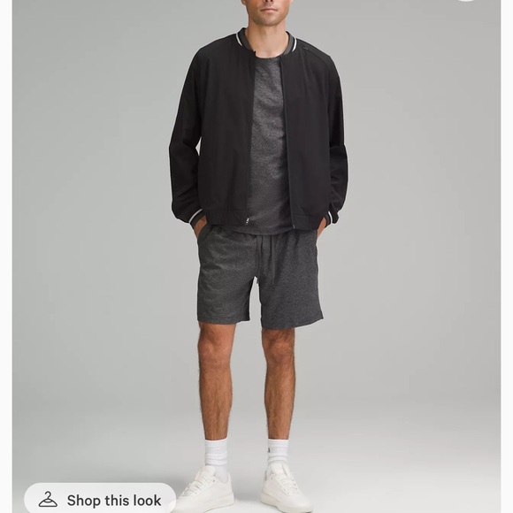 NWOT Men’s Lululemon Jersey Shorts Graphite Heathered Gray XL Extra Large - Picture 1 of 6